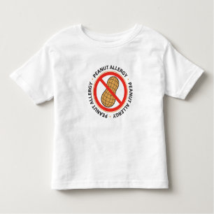 Erdnuss-Allergie-T - Shirt