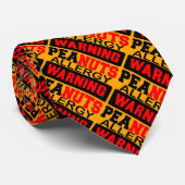 Erdnuss-Allergie-Warnung Krawatte (Gerollt)
