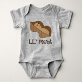 Erdnuss Baby Strampler (Vorderseite)