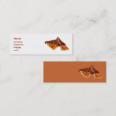 Erdnuss Brittle Business Card Mini Visitenkarte (Vorne/Hinten)