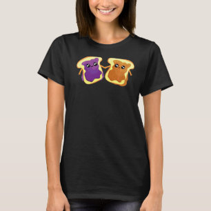 Erdnuss Butter Jelly Food Liebe Graphic T-Shirt