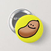 Erdnuss Button (Vorne & Hinten)