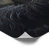 Erdnuss das Eichhörnchen und Harambe treffen sich Poster (Ecke)