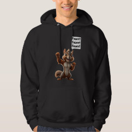 Erdnuss Eichhörnchen Gerechtigkeit MAGA Weihnachte Hoodie