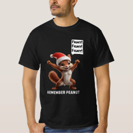 Erdnuss Eichhörnchen Gerechtigkeit MAGA Weihnachte T-Shirt