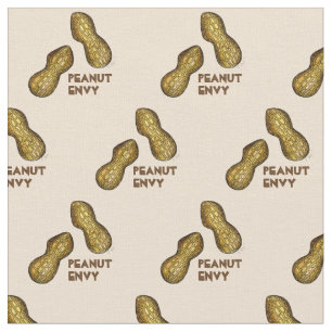 Erdnuss Envy Nutty Peanuts Nuts Food Fabric Stoff