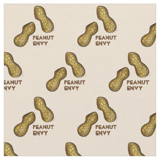 Erdnuss Envy Nutty Peanuts Nuts Food Fabric Stoff (Nahaufnahme)