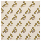 Erdnuss Envy Nutty Peanuts Nuts Food Fabric Stoff (Muster)