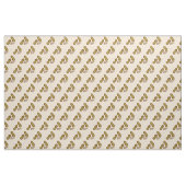Erdnuss Envy Nutty Peanuts Nuts Food Fabric Stoff (Fat Quarter (45,7 x 55,9 cm))