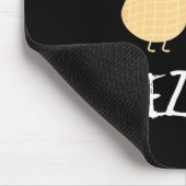 Erdnuss Essen Lustig Kawaii Süß Meme Deez Nuts Wit Mousepad (Ecke)
