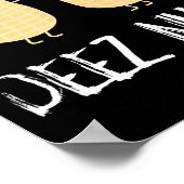 Erdnuss Essen Lustig Kawaii Süß Meme Deez Nuts Wit Poster (Ecke)