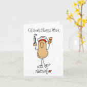 Erdnuss feiern karte (Gelbe Blume)