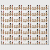 Erdnuss Geschenkpapier (Flach)