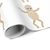 Erdnuss Geschenkpapier (Rolleneckpunkt)