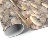 Erdnuss Geschenkpapier (Rolleneckpunkt)