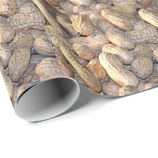 Erdnuss Geschenkpapier (Rolleneckpunkt)