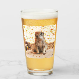 "Erdnuss-" Grundeichhörnchen-Glas-Trommel Glas