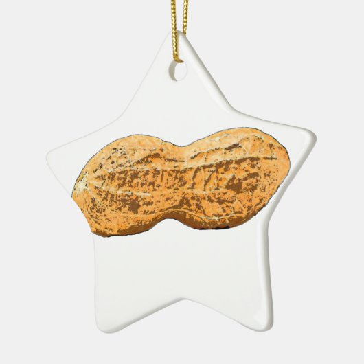 Erdnuss Keramik Ornament (Links)