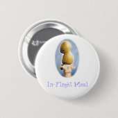 Erdnuss-Knopf Button (Vorne & Hinten)