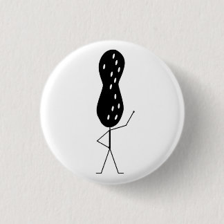 Erdnuss-köpfig Button
