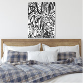 Erdnuss Leinwanddruck (Insitu (Schlafzimmer))