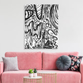 Erdnuss Leinwanddruck (Insitu (Wohnzimmer))