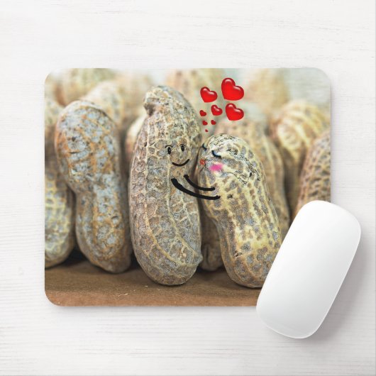 Erdnuss-Liebe Mousepad (Mit Mouse)