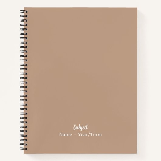 Erdnuss Notizblock (Vorderseite)