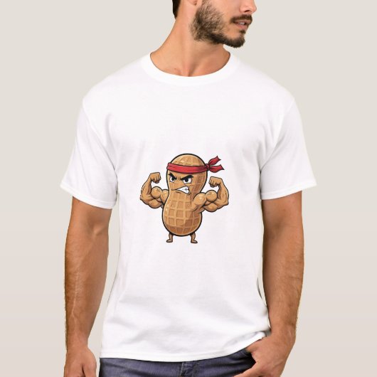 Erdnuss-Power T-Shirt (Vorderseite)