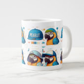 "Erdnuss" schafft ein lebendiges und fantasievolle Jumbo-Tasse (Vorderseite Rechts)