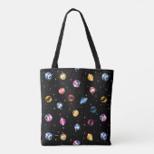Erdnuss Snoopy Abschlussfeier Muster Tasche (Rückseite)