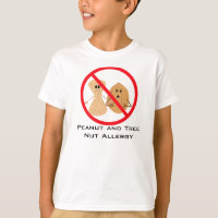 Erdnuss-und Baum-Nuss-freies Allergie-Shirt