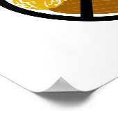 Erdnuss- und Baummanusfreie Zone für Schule oder B Poster (Ecke)