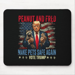 Erdnuss und Fred machen Haustiere wieder sicher Tr Mousepad