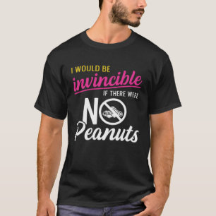 Erdnussallergie für ein Erdnussallergisches Mädche T-Shirt