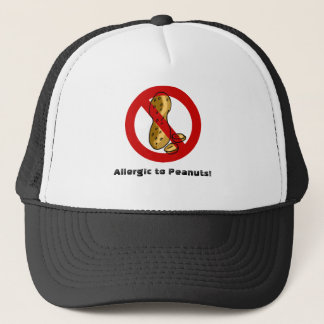 Erdnussallergie Truckerkappe