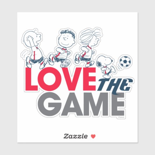 Erdnussbande - Liebe Aufkleber (Blatt)