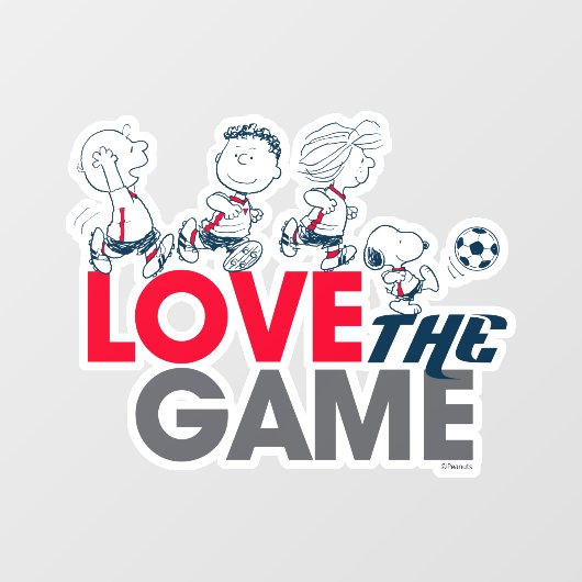 Erdnussbande - Liebe Fensteraufkleber (Blatt)