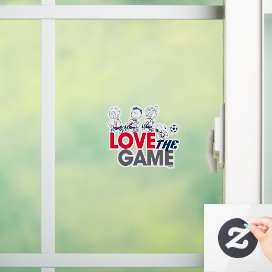 Erdnussbande - Liebe Fensteraufkleber (Zuhause)