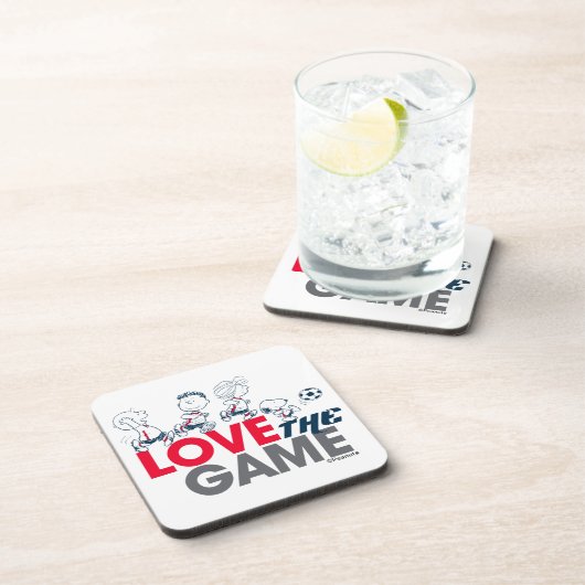 Erdnussbande - Liebe Getränkeuntersetzer (Rechte Seite)