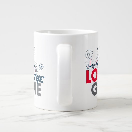 Erdnussbande - Liebe Jumbo-Tasse (Rückseite)