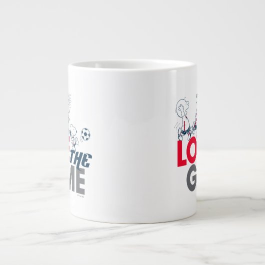 Erdnussbande - Liebe Jumbo-Tasse (Vorderseite)