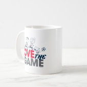 Erdnussbande - Liebe Kaffeetasse (Vorderseite Links)