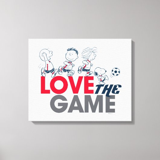 Erdnussbande - Liebe Leinwanddruck (Vorderseite)