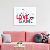 Erdnussbande - Liebe Leinwanddruck (Insitu (Wohnzimmer))