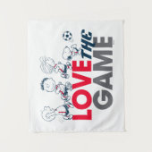 Erdnussbande - Liebe Wandteppich (Vorderseite)