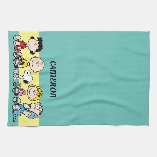 Erdnussbande zusammensitzen geschirrtuch (Horizontal)