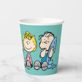 Erdnussbande zusammensitzen pappbecher (Rückseite)