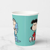 Erdnussbande zusammensitzen pappbecher (Rechts)