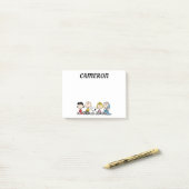 Erdnussbande zusammensitzen post-it klebezettel (Auf Schreibtisch)